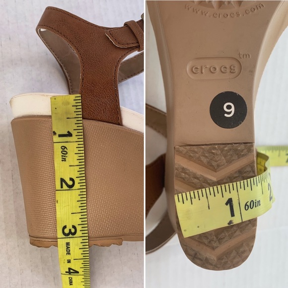 Croc’s Leigh II Ankle Strap Wedge Sandal - Picture 13 of 13